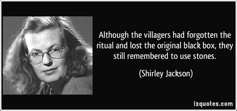the lottery shirley jackson quotes